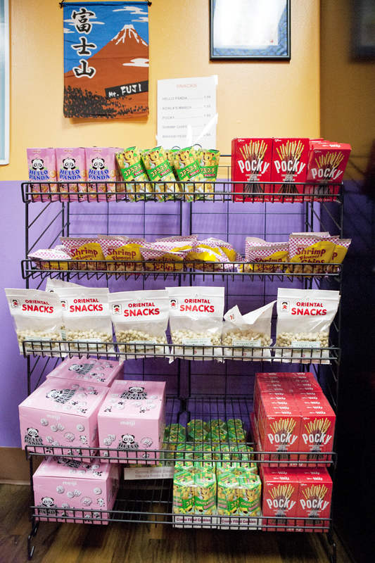 Don't forget to buy some treats before you leave.