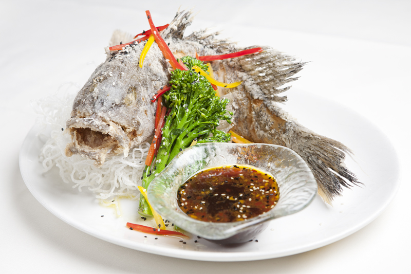 Whole crispy fish