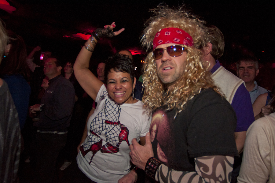 Mullets and fishnets!