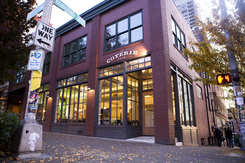 The Coterie Room, 2137 2nd Ave., (206)956-8000, thecoterieroom.com