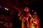 Gwar brought their horror film-inspired outfits, graphic stage performance and obscene lyrics