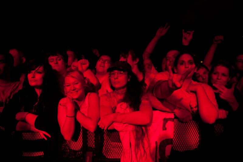 Gwar brought their horror film-inspired outfits, graphic stage performance and obscene lyrics