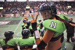 Hot scantily-clad ladies of the Lingerie Football League duked it out on