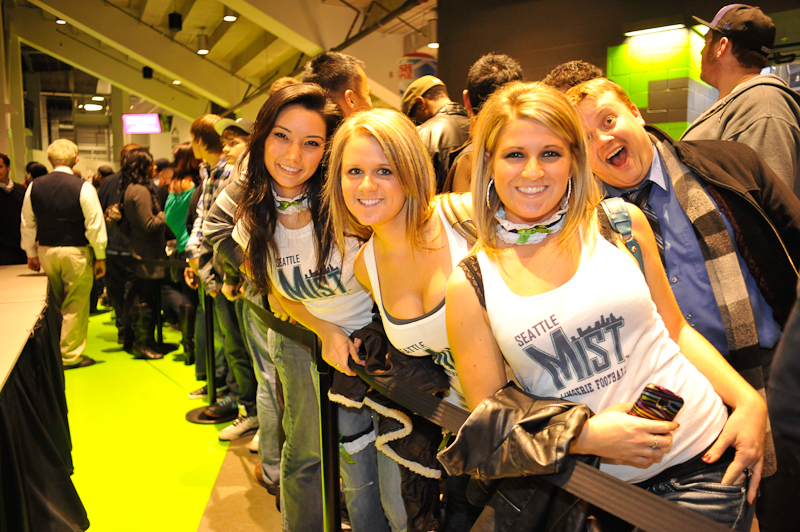 Hot scantily-clad ladies of the Lingerie Football League duked it out on