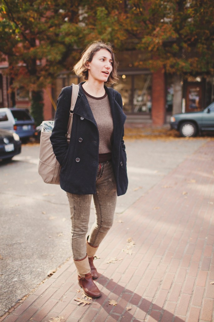 Rebecca Fuchs is a landscape architect. She just moved here from LA.