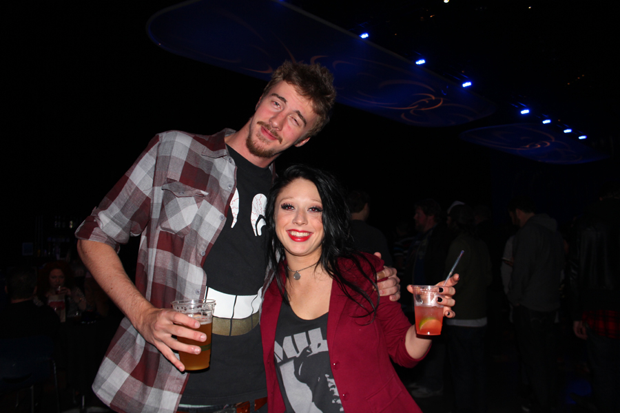 Aaron Rogers & Beverly Logan