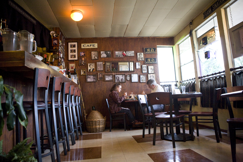 The other side of the dining room.