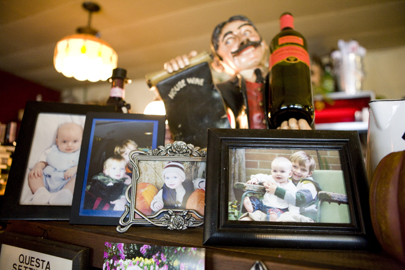 Donatone hopes Frankie, 7, and Andre, 3, will someday join him in the kitchen.