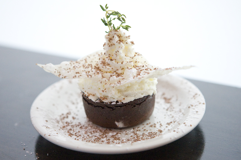 The chocolate surprise.