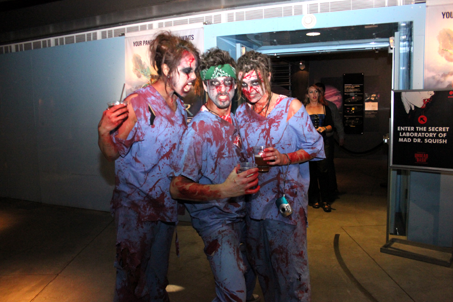 Keith Holt, Romina Bobadilla and Amanda Conner provide a threesome of undead nurses.  I wonder how that works behind closed doors?