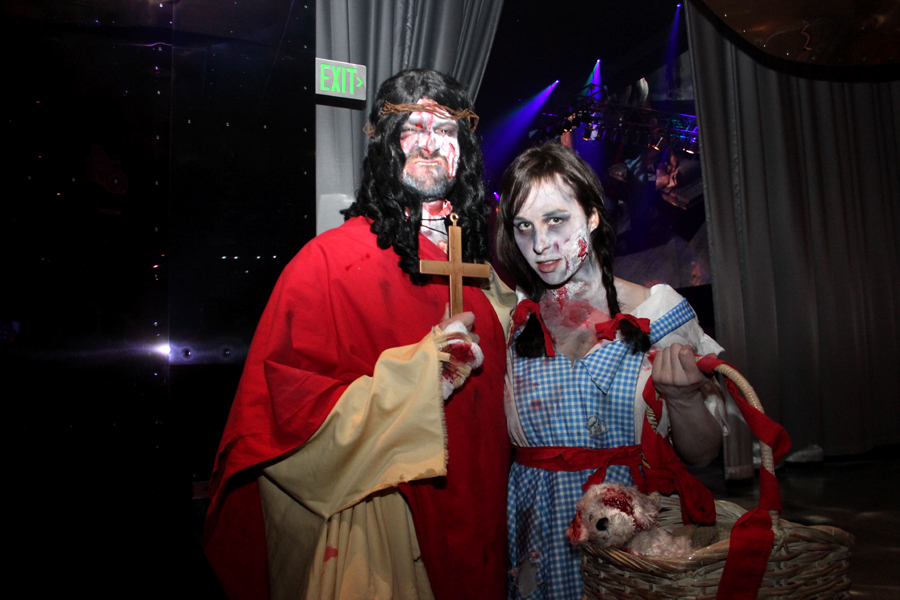 JC and Dorothy are zombie creeps at EMP.