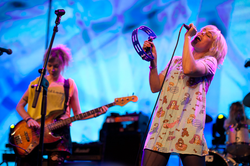 Tacocat performed Lounge Act.