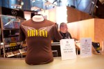 Nirvana merchandise was up for sale at the EMP.