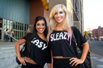 Ashley Sprinkle and Haley Hemenway make some bold statements with their shirts.