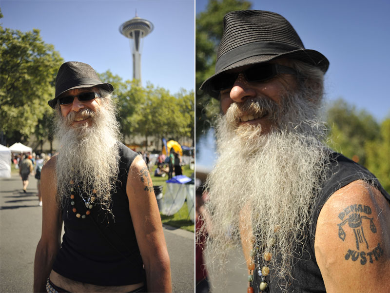 Robert rocks the facial hair