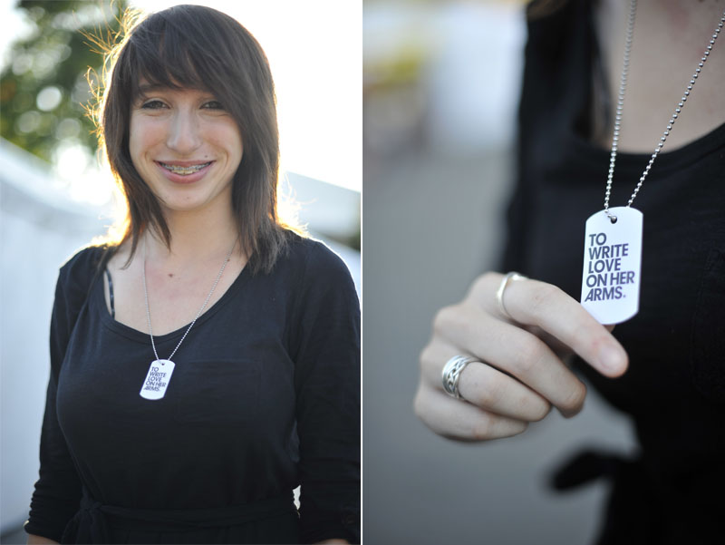 Alaina Blyth shares the important message to the non-profit To Write Love on Her Arms, helping young people with depression, suicide, self-harm and other important issues.