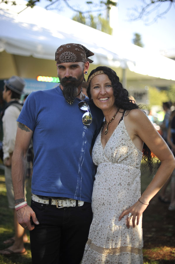 Holli Hanson & Jeff Greer just hanging out.