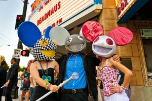 The progressive, electro, and house producer DeadMau5 (also known as Joel Zimmerman)