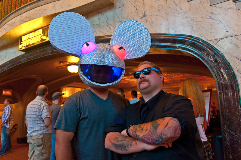 The progressive, electro, and house producer DeadMau5 (also known as Joel Zimmerman)