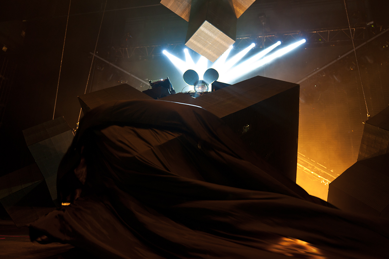 The progressive, electro, and house producer DeadMau5 (also known as Joel Zimmerman)