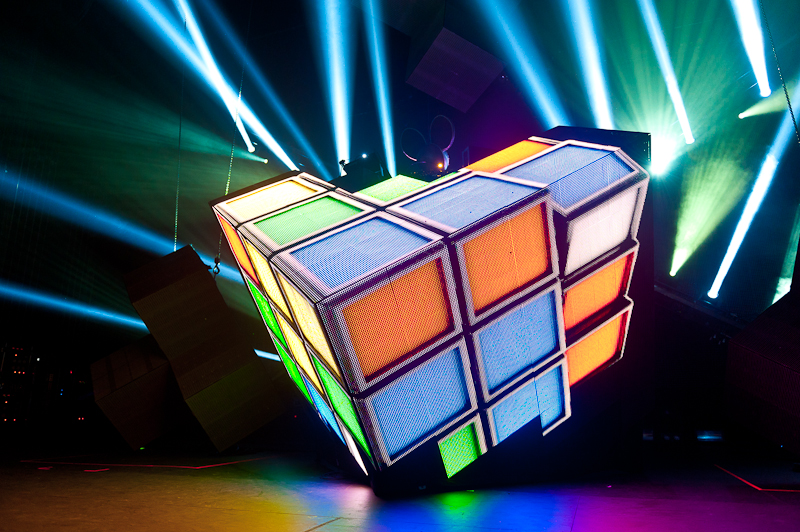 The progressive, electro, and house producer DeadMau5 (also known as Joel Zimmerman)