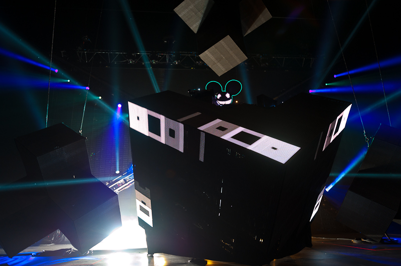 The progressive, electro, and house producer DeadMau5 (also known as Joel Zimmerman)