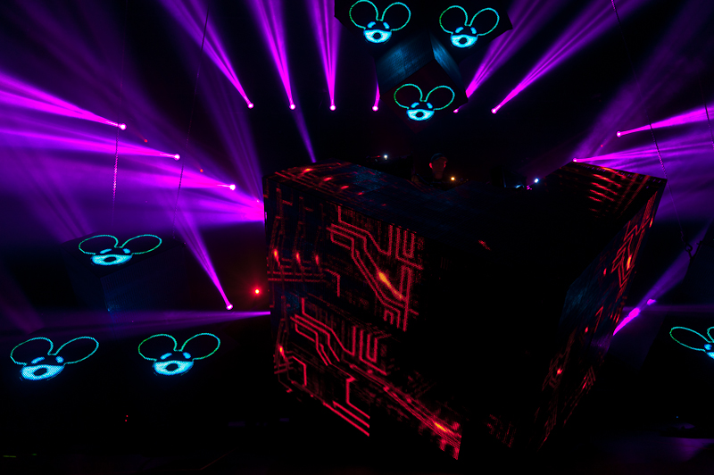 The progressive, electro, and house producer DeadMau5 (also known as Joel Zimmerman)