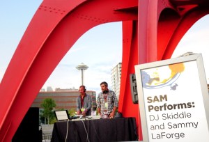 DJ music for dancing until midnight.