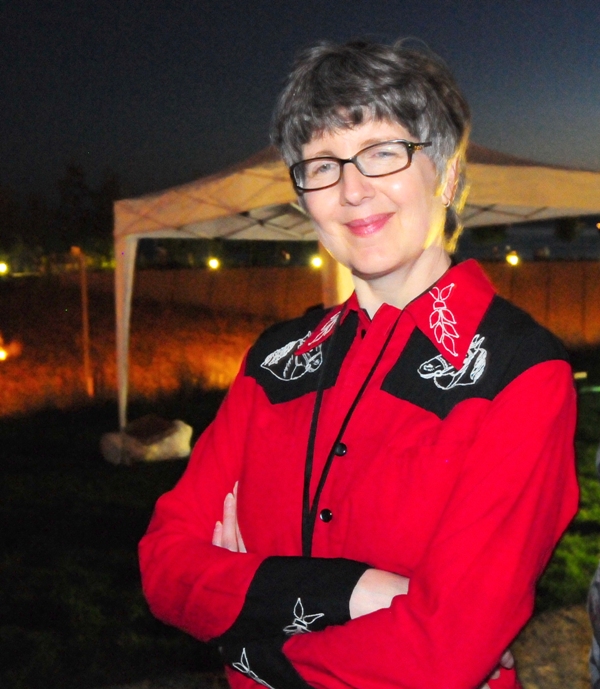 Rebecca Bush puts the country in the country fair theme.