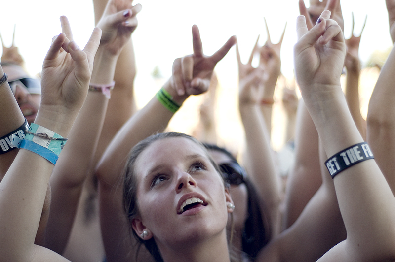 Vans Warped Tour 2011 took over The Gorge on Saturday, with headliners