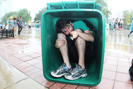 It was very muddy -- that about sums up Day 3. Check