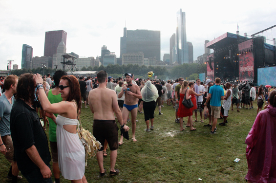 It was very muddy -- that about sums up Day 3. Check