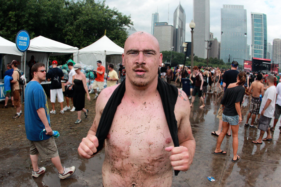 It was very muddy -- that about sums up Day 3. Check