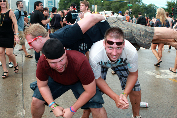 It was very muddy -- that about sums up Day 3. Check