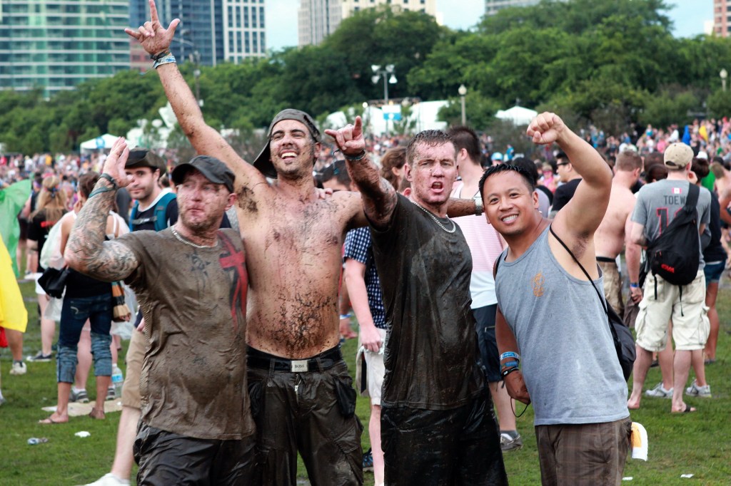 It was very muddy -- that about sums up Day 3. Check