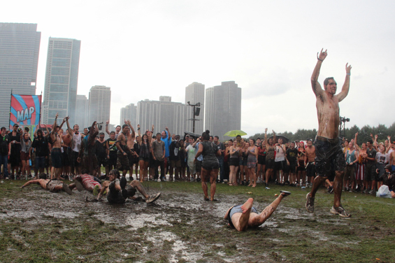 It was very muddy -- that about sums up Day 3. Check