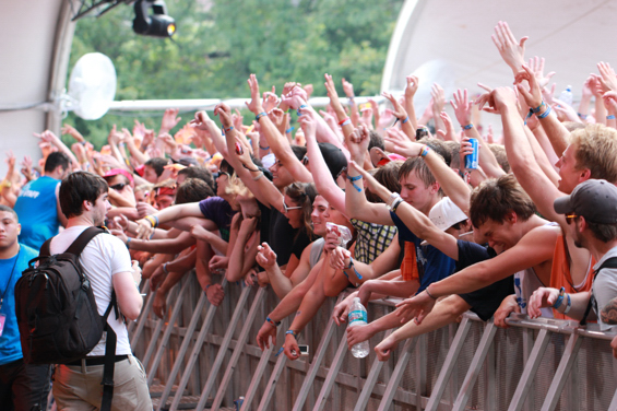 Lollapalooza Day 2 was even hotter and more packed than the first.