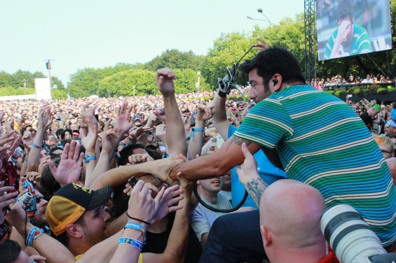 Lollapalooza Day 2 was even hotter and more packed than the first.