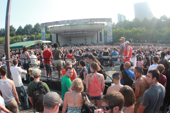 Lollapalooza Day 2 was even hotter and more packed than the first.