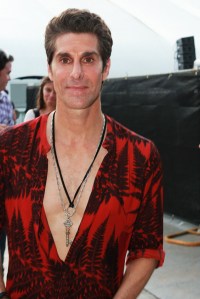 We run into Lollapalooza creator and Jane's Addiction frontman Perry Farrell at the dubstep tent. He gave us a high five.