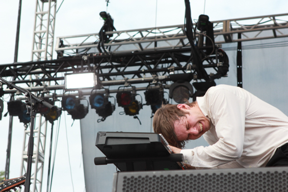 Foster The People said they'd never played for as many people than at this set.