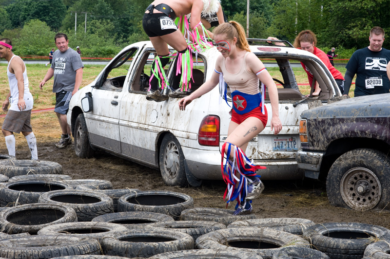 Adventure-seekers of all kinds trekked out to North Bend this weekend to