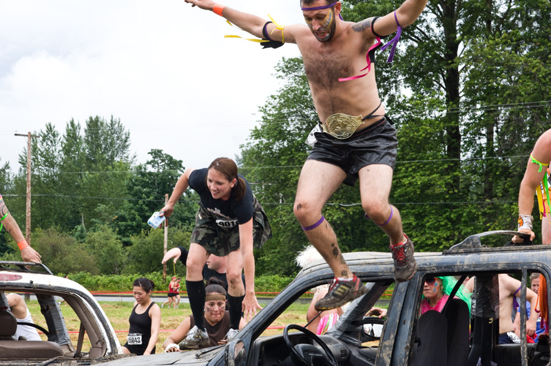Adventure-seekers of all kinds trekked out to North Bend this weekend to