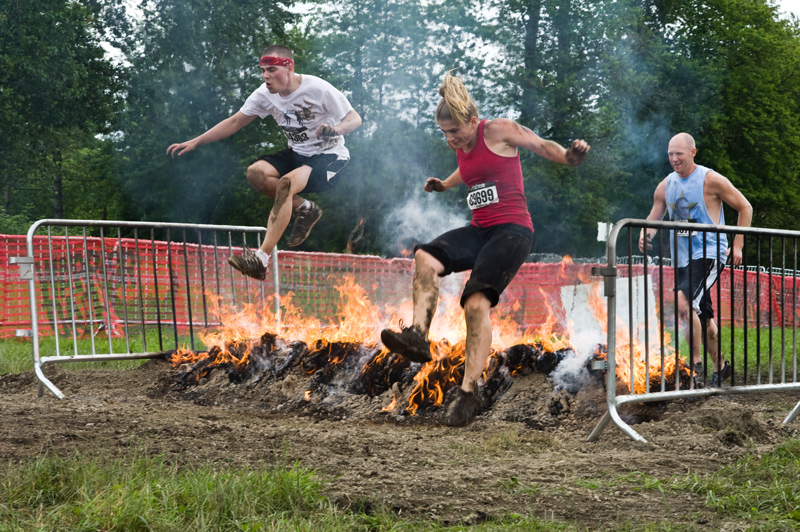 Adventure-seekers of all kinds trekked out to North Bend this weekend to