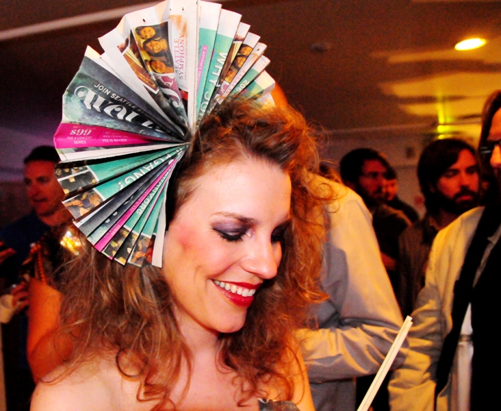 When was the last time you made a paper fan? Bet you didn't think to use it as an accessory.