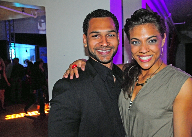 Dress designer Tatiana Mariesa and husband Jordan Mosley.