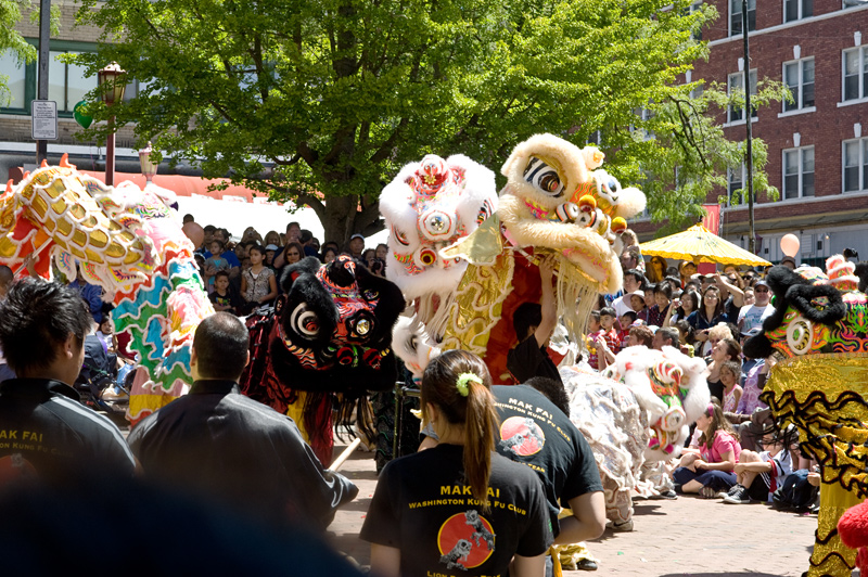 This year's Chinatown/International District Dragon-Fest was hosted by none other than (the