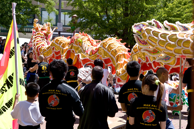 This year's Chinatown/International District Dragon-Fest was hosted by none other than (the