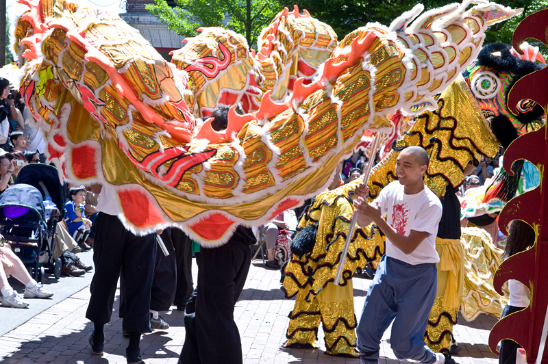 This year's Chinatown/International District Dragon-Fest was hosted by none other than (the