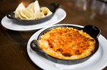 Chorizo queso fundido: asadero cheese with chorizo. Served with tortillas.